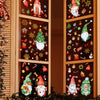 Christmas Window Clings - Gnome Christmas Decorations Window Stickers for Indoor Outdoor Classroom Home Office Glass Windows Holiday Christmas Decals Party Favors Winter Gnomes Xmas Decor