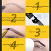 Eyebrow Makeup Kit, Black Color Set For Eyebrow, Easy To Use, Safe and Prefessional, DIY Hair Coloring For Home Use, Long Lasting For 4-6 Weeks, 30ml (Black)