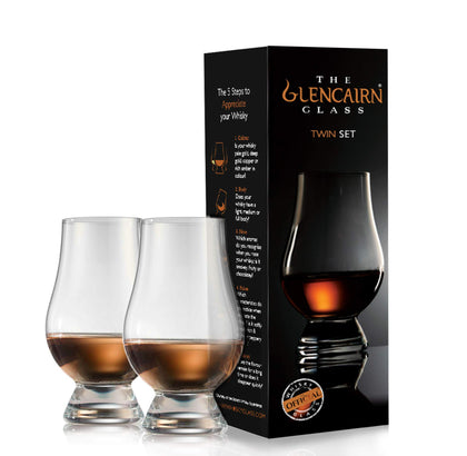 GLENCAIRN WHISKY GLASS, SET OF 2 IN TWIN GIFT CARTON