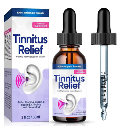 Tinnitus Relief for Ringing Ears, Natural Herbal Tinnitus Treatment Su_ppléments, Relieve Ear Ringing & Reduce Ear Noise for Men & Women