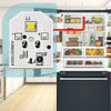 HPUY WR55X11132 WR55X25754 Refrigerator LED Light for GE Refrigerator Replace WR55X30602 WR55X26486 PS4704284 3033142 EAP12172918 AP6261806 5PCS