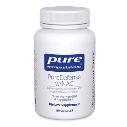 Pure Encapsulations PureDefense with NAC | Enhances First-Line Immune Defense and Upper Respiratory Health | 120 Capsules