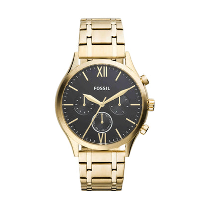 Fossil Fenmore Midsize Multifunction Gold-Tone Stainless Steel Watch BQ2366