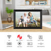 FRAMEO Digital Photo Frame 10.1 inch WiFi Digital Picture Frame 1280X800 IPS Touch Screen 16GB Storage Auto-Rotate Wall-Mountable Easy Setup to Share Photos & Videos via Frameo App from Anywhere