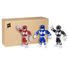 Power Rangers Playskool Heroes Mega Mighties Power Rangers 3-Pack - Red, Blue and Black Ranger 10-Inch Action Figures, Kids Ages 3 and Up (Amazon Exclusive)