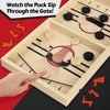Large Fast Sling Puck Game - Fast Paced Sling Hockey Board Games & Super Foosball Winner Rapid Slingshot Battle Table - Ideal for Family Nights, Parties & Competitive Fun for Adults and Kids