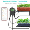 Inkbird WiFi Heat Mat Reptile Thermostat Controller Temperature Controller with 2 Probes and 2 Outlets, IPT-2CH Thermostat (Max 250W per Outlet).