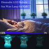 3D Night Light for Kids, 16 Color Change Baby Light for Room Decor, USB Charge 3D Illusion Lamp with Timing Function Remote Control, for Kids Best Star Wars Fans Christmas Birthday Gifts