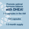 Life Extension DHEA 25 mg - Supplement for Hormone Balance, Immune Support, Sexual Health, Bone & Cardiovascular Health and Anti-Aging and Mood Support - Gluten-Free, Non-GMO - 100 Capsules