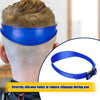 Neckline Shaving Template and Hair Trimming Guide, Adjustable Curved Silicone Haircut Band for DIY Home Haircuts - Buzz, Fade and Taper Guide for Clippers