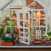 GuDoQi DIY Miniature Dollhouse Kit, Tiny House kit with Music, Miniature House Kit 1:24 Scale, Great Handmade Crafts Gift for Birthday Christmas, Beautiful Flower Shop
