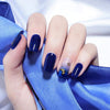 VENALISA 15ml Gel Nail Polish, Deep Blue Color Soak Off UV LED Nail Gel Polish Nail Art Starter Manicure Salon DIY at Home, 0.53 OZ