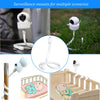 GUCHO Baby Monitor Mount for Crib, Universal Baby Monitor Holder Compatible for Infant Optics, Crib Camera Mount Stand with Clip