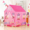 POCO DIVO Flower House Princess Castle Girls City Garden Pink Palace Play Tent Kids Playhouse