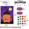 Funnlot Halloween Games for Kids Party Halloween Party Games for Kids Pin The Eye on The Monster Game Halloween Party Games Activities Halloween  Pin The Tail (Pin The Eye on The Monster)