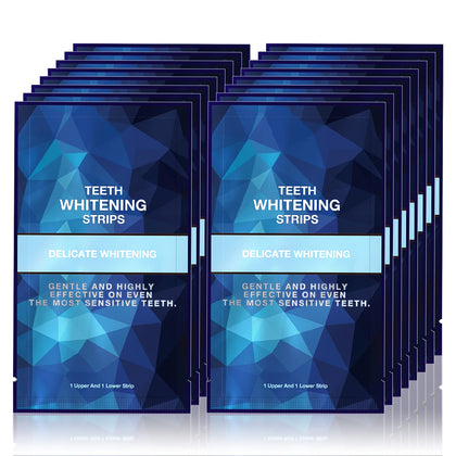 Teeth Whitening Strips, Professional Effects White Strips for Teeth Whitening, Reduce Sensitivity and Remove Coffee and Tea Stains, 9 Whitening Treatments