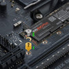 M.2 SSD Mounting Screws Kit for PS5 and Asus Gigabyte ASRock Msi Motherboards Copper?40pcs?