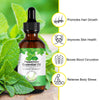 Peppermint Oil for Hair Skin, Pure Peppermint Essential Oil, Peppermint Extract, Mint Oil, Organic Peppermint Oil for Mice, Natural Hair Growth, Relieve Body Stress, 60ml