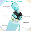 Enerbone 32 oz Water Bottle with Times to Drink and Straw, Motivational Drinking with Carrying Strap, Leakproof BPA & Toxic Free, Ensure You Drink Enough Water for Fitness Gym Outdoor