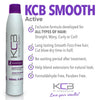 KCB Professional Smooth System, 2 Steps Brazilian Keratin Hair Treatment for Smoothing and Hair Frizz Control, Complex Blowout, Straightening, All Hair Types, Formaldehyde Free, 3.38 Fl oz / 100ml Kit