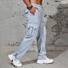 Cargo Pants for Men Casual Work Hiking Sweatpants Baggy Jogger Trousers Fit Sports Outdoor with Multi Pockets