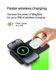 Belkin BoostCharge Pro 2-in-1 Fast Wireless Charging Pad Compatible with iPhone, AirPods, and MagSafe Devices - Black