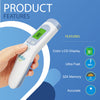 Elate Non Contact/No Touch Digital Forehead Thermometer for Adults, Kids, and Babies. Accurate Hospital Medical Grade Touchless Temporal Thermometer FSA HSA Approved, Serenity