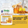 Parker Naturals Best Bee Pollen, Royal Jelly, Propolis - Made by USA Bee Keepers - 150 Vegetarian Capsules - Made in GMP Certified Facility!