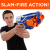 NERF Disruptor Elite Blaster, 6-Dart Rotating Drum, Slam Fire, Includes 6 Official Nerf Elite Darts, Easter Gifts for Kids, Teens, Adults (Amazon Exclusive)