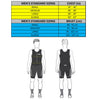 SLS3 Tri Top Men - Sleeveless Mens Triathlon Top - Premium FX Material - 3 Pocket Triathlon Shirts for Men (Black/Baltimore Blue, Extra Large)