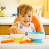 Munchkin® Stay Put Suction Bowls for Babies and Toddlers, 3 Pack, Blue/Green/Yellow