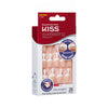 Kiss Products, Inc. Kiss Everlasting French 28 Piece Nail Kit, Endless Cream/White 28 Piece Assortment