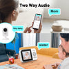 Simyke Upgrade Video Baby Monitor with 2 Cameras and Audio 2.8