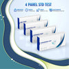 STD-Test-Kit-at-Home - 4 Panel STD Test, Results in 10-20 Minutes