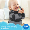 Fisher-Price Laugh & Learn Smart Phone - Gray, pretend phone musical infant toy with lights and learning content