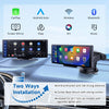 Wireless CarPlay Screen for Car,Portable 10.26