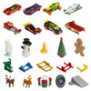 Hot Wheels Advent Calendar, 8 Holiday-Themed Toy Cars Plus Assorted Accessories with Playmat, Gift & Toys for Kids 3 Years Old & Older