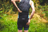 SLS3 Mens Triathlon Top - Tri Top Men Singlet - Mens Triathlon Shirt - Triathlon Tops Mens Bike Jerseys - FRT 2 Pocket Sleeveless Triathlon Shirts Men (Black/Graphite Honeycomb, Large)