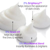 The INKEY List Brighten-I Eye Cream, Reduce Dark Circles and Boost Skins Radiance, Under-Eye Makeup Primer, 0.50 fl oz