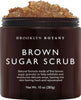 Brooklyn Botany Brown Sugar Body Scrub - Moisturizing and Exfoliating Body, Face, Hand, Foot Scrub - Fights Acne, Fine Lines & Wrinkles, Great Gifts For Women & Men - 10 oz