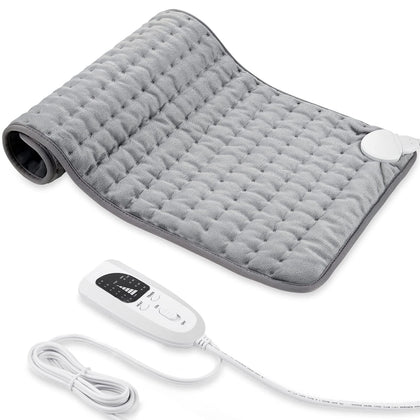 Heating Electric Pad for Back, Shoulders, Abdomen, Legs, Arms, Electric Heating Pad with Heat Settings, Auto Shut Off (12