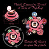 Toysical Makeup Kits for Teens - Flower Make Up Pallete Gift Set for Teen Girls and Women - Petals Expand to 3 Tiers - Variety Shade Array - Full Starter Kit for Beginners or Cosplay