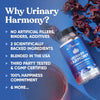 Urinary Harmony D-Mannose Supplement for Urinary Tract Health - Clinical-Strength Formula with D-Mannose & Hibiscus Cleanses and Flushes the Urinary System - 60 Fast-Acting Capsules