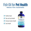 Nordic Naturals Omega-3 Pet, Unflavored - 16 oz - 1518 mg Omega-3 Per Teaspoon - Fish Oil for Large to Very Large Dogs with EPA & DHA - Promotes Heart, Skin, Coat, Joint, & Immune Health