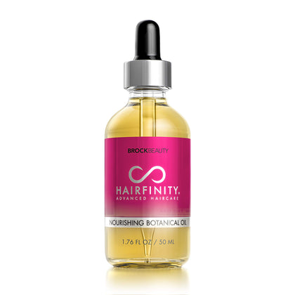 Hairfinity Botanical Hair Oil - Treatment for Dry Damaged Hair and Scalp with Jojoba, Olive, Sweet Almond Oils Nourishes Growth - Silicone and Sulfate Free 1.76 oz