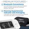 OMRON Platinum Blood Pressure Monitor, Upper Arm Cuff, Digital Bluetooth Blood Pressure Machine, Stores Up To 200 Readings for Two Users (100 each)