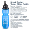 Sport Berkey Water Filter Bottle Ideal for Off-Grid, Emergencies, Hiking, Camping, Traveling and Everyday Use at Home, Work or School 