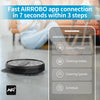 AIRROBO Robot Vacuum Cleaner with 2800Pa Suction Power, App Control, 120 Mins Runtime, Self-Charging Robotic Vacuum Cleaner for Low Carpet, Pet Hair, Hard Floors, P20