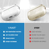 Valkit Compatible Airpods Pro 2nd/1st Generation Case Clear with Cleaner Kit, Soft TPU Airpods Pro 2 Gen Case Protective Cover Shockproof iPods Pro 2 Case for Airpods Pro Gen 2nd/1st 2023/2022/2019