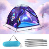 Space World Foldable Kids Play Tent - Spaceship Pop Up Tent for Indoor & Outdoor Play, Party & Playhouse for Boys & Girls - 47x47x41 inches (Purple)